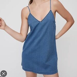 Aritzia Indigo Denim Dress